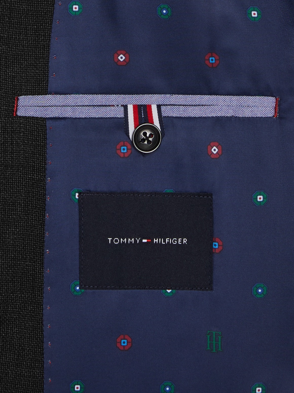 moores tommy hilfiger blue suit