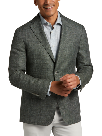 Joseph Abboud Modern Fit 4-pocket Linen Jacket | Men's | Moores Clothing