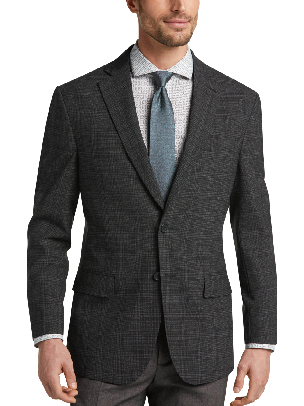Awearness Cole Slim Fit Plaid Sport Coat Men's Moores Clothing