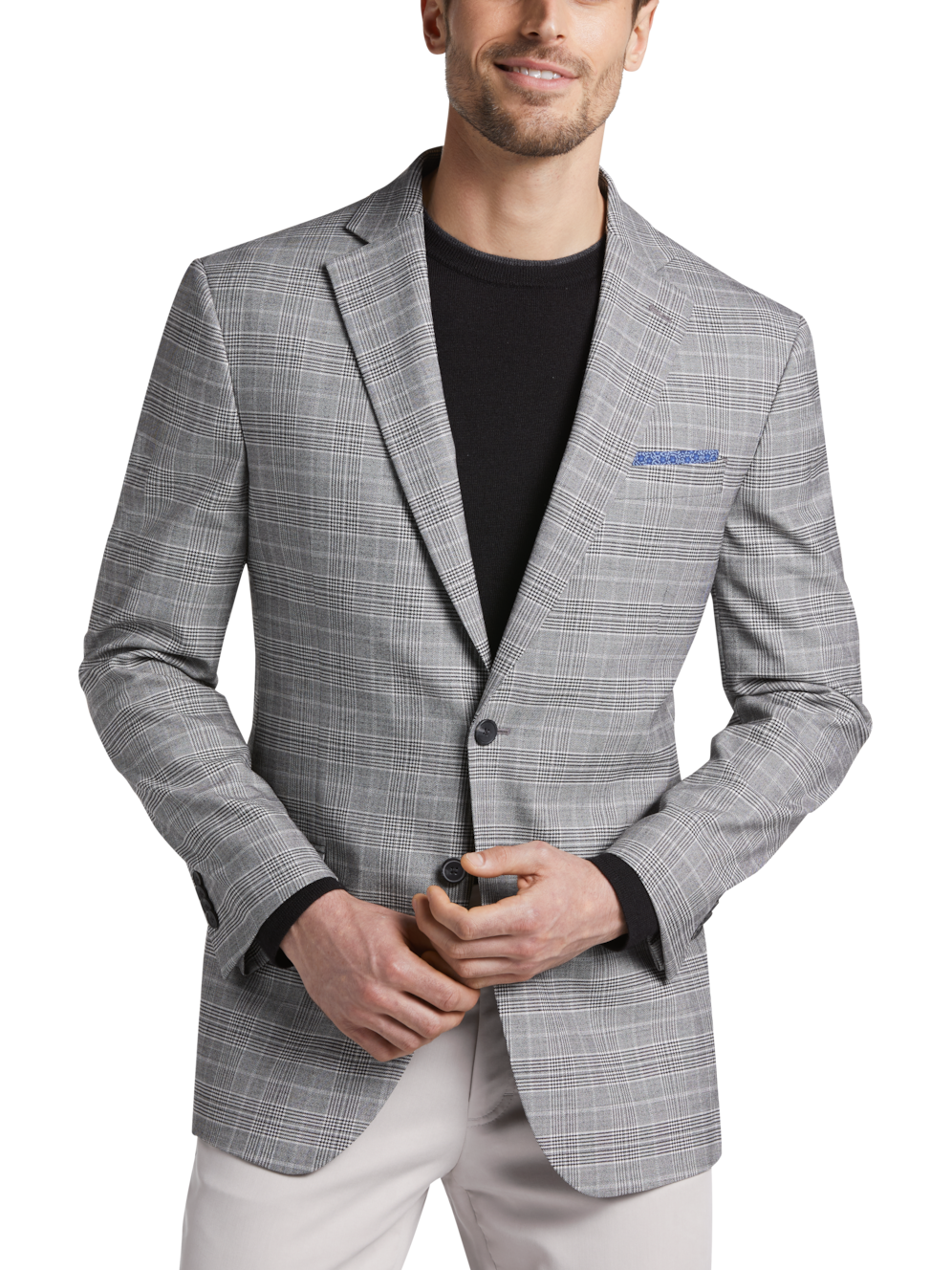Awearness Cole Slim Fit Plaid Sport Coat Men's Moores Clothing