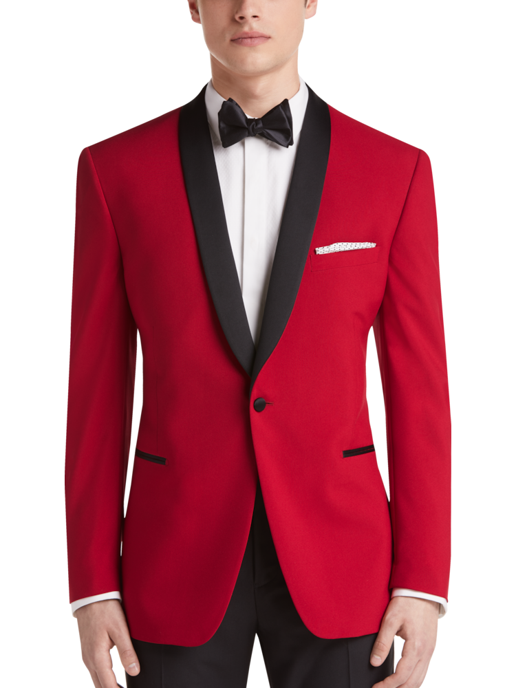 Blazer jacket red best sale