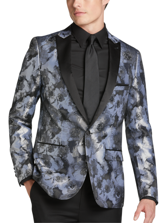 Paisley & Gray Slim Fit Jacquard Formal Jacket | Men's | Moores Clothing