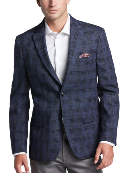 Tommy Hilfiger Modern Fit Plaid Sport Coat | Men's | Moores Clothing