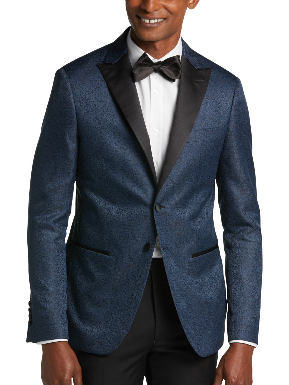 After Hours Slim Fit Satin Peak Lapel Dinner Jacket Men's Moores