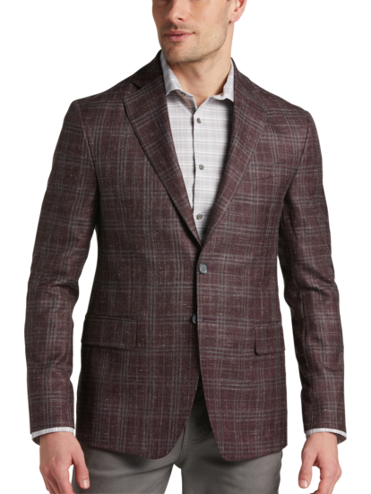 Joseph Abboud Slim Fit Plaid Sport Coat Men s Moores Clothing