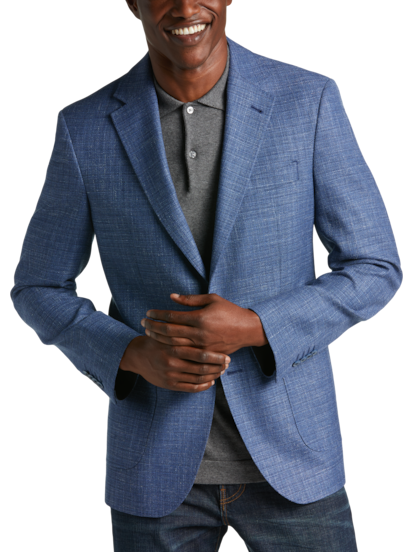 Joseph Abboud Modern Fit Notch Lapel Tic Sport Coat Men s