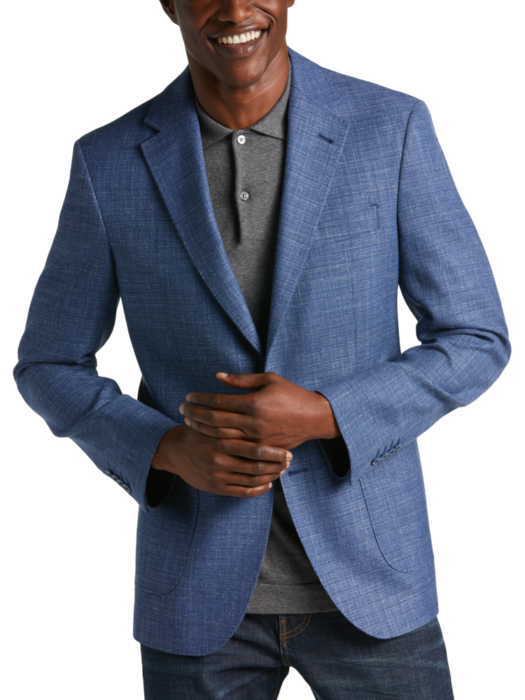 Fairway Blue Jays Solid Men's Sportcoat - MTO