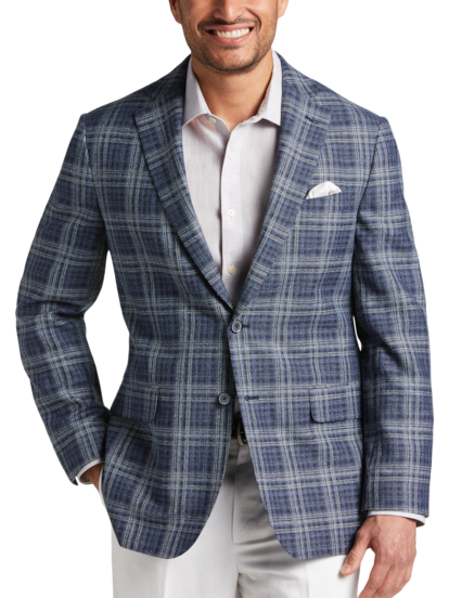 Joseph Abboud Modern Fit Plaid Coat Men s Moores Clothing