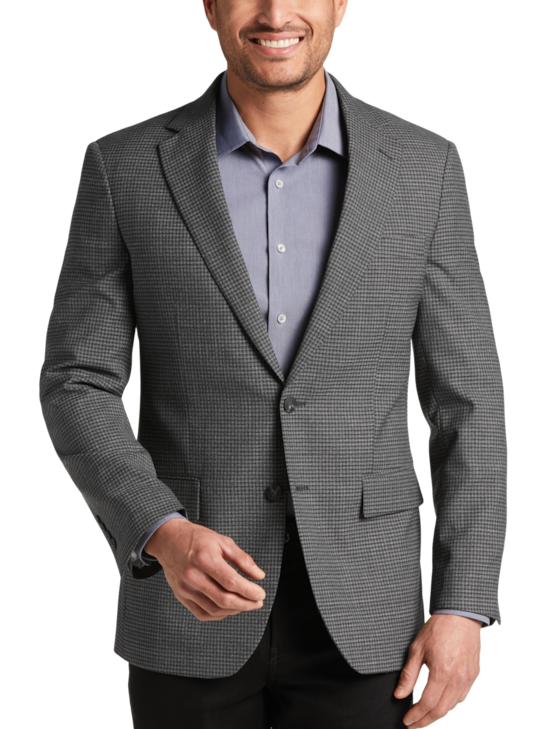 Awearness Kenneth Cole Modern Fit Check Sport Coat | Men's | Moores ...