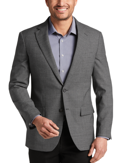 Awearness Kenneth Cole Modern Fit Check Sport Coat Men s Sport