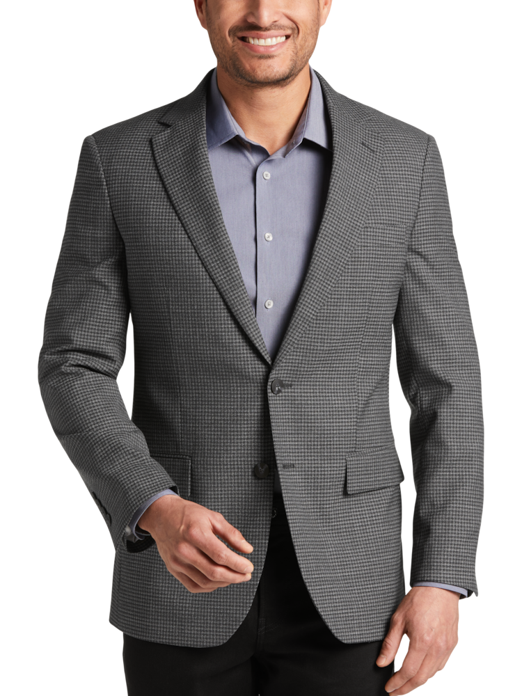 Awearness kenneth cole navy modern fit casual coat sales