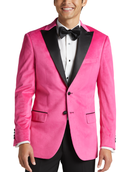 Pink tuxedo sales jacket mens