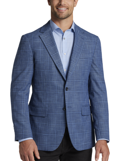 Plaid top sport coats