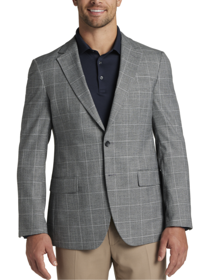 Pronto Uomo Modern Fit Plaid Sport Coat Men s Moores Clothing