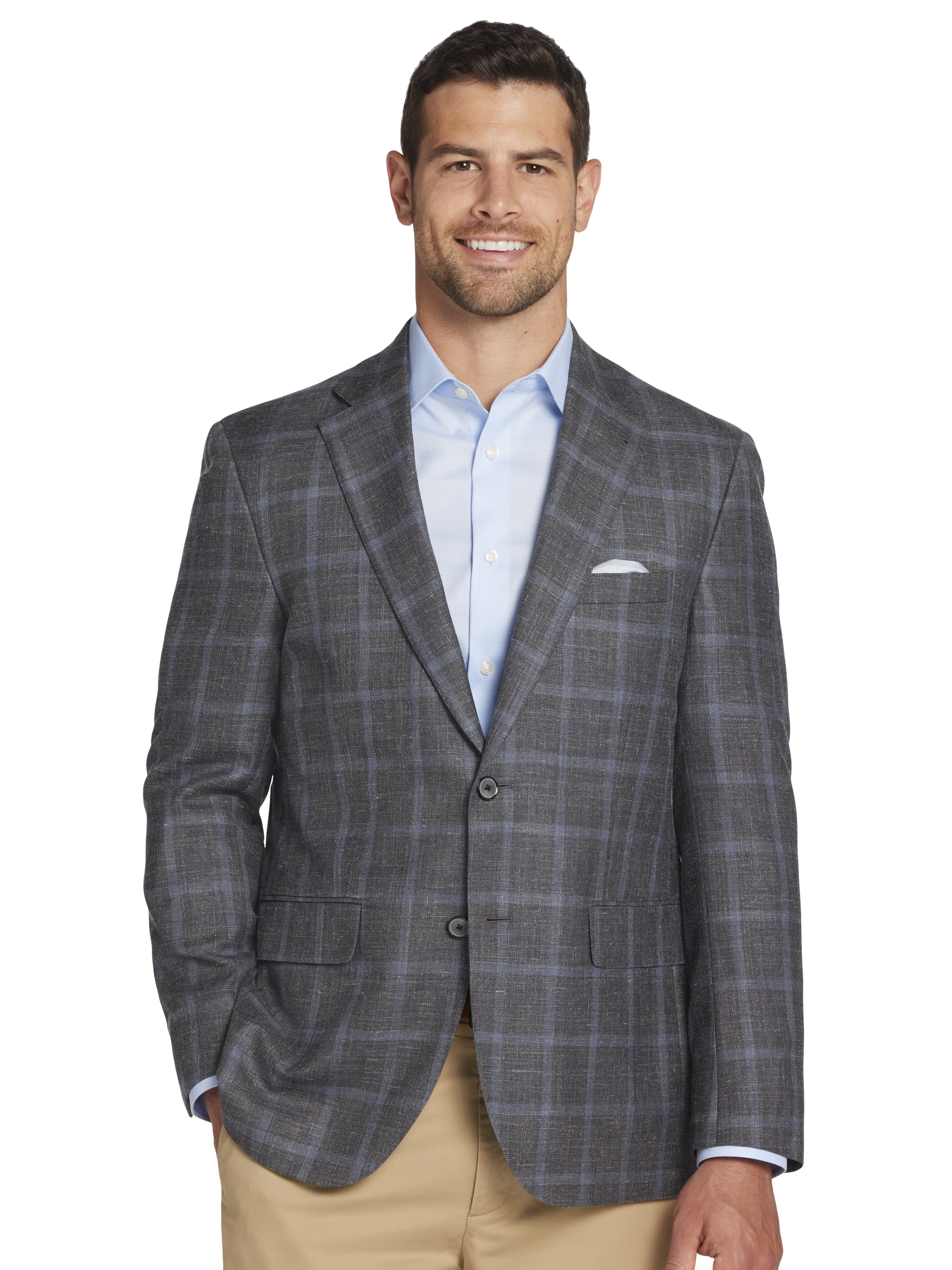 Hache Straight Down Coat Green Plaid – Neighbour