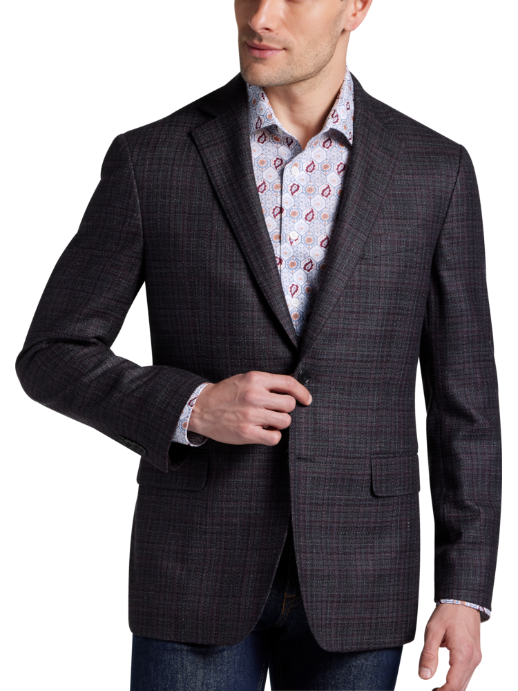 Tommy Hilfiger Modern Fit Tic Sport Coat, Men's Sport Coats & Blazers