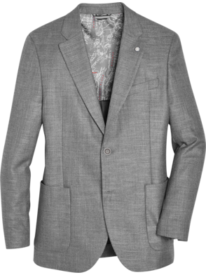 Grey Open Weave Sport Coat