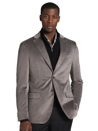 Mens grey dinner jacket hotsell