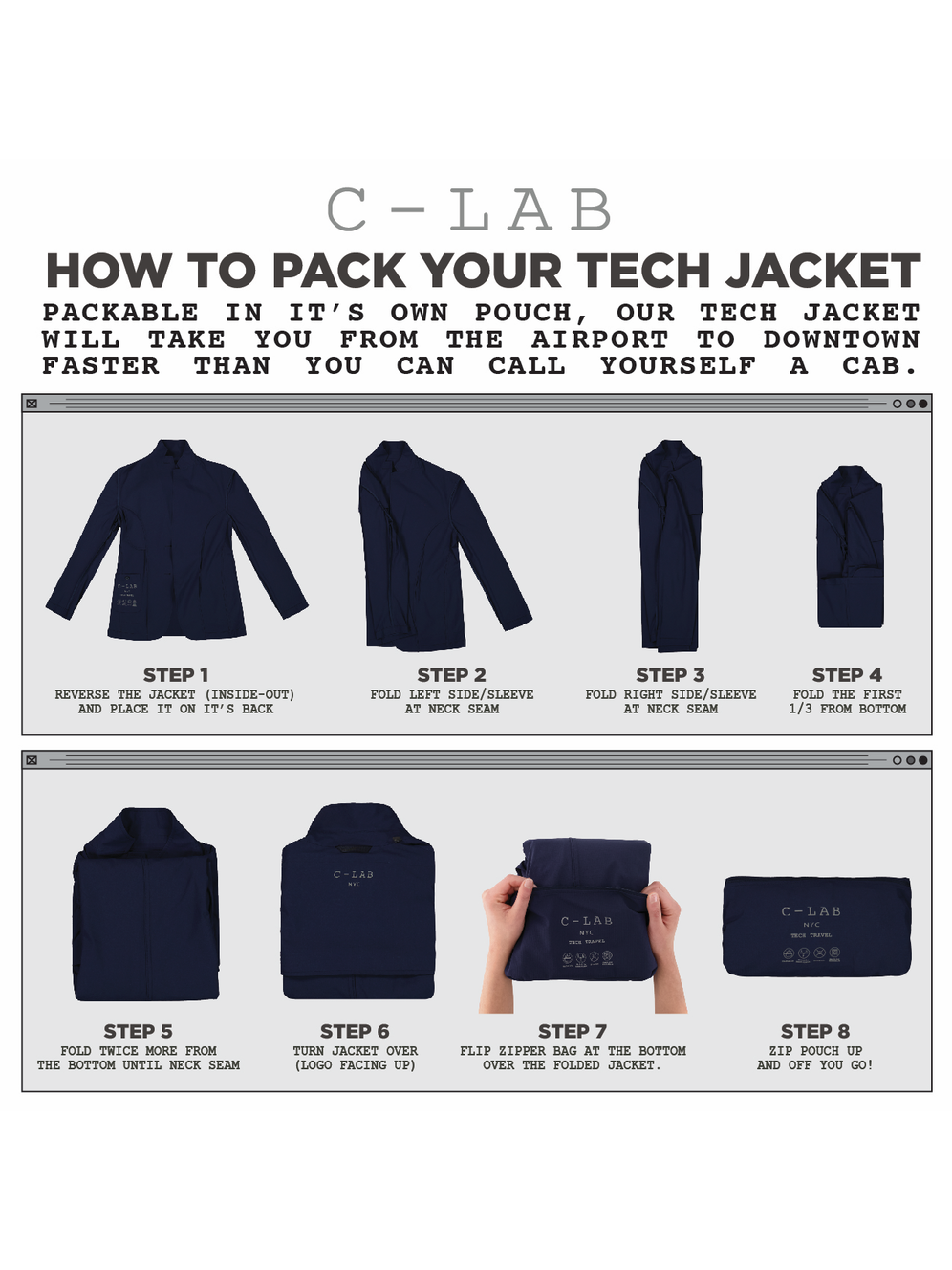 City Lab Modern Fit Packable Sport Coat Men's Sport Coats & Blazers