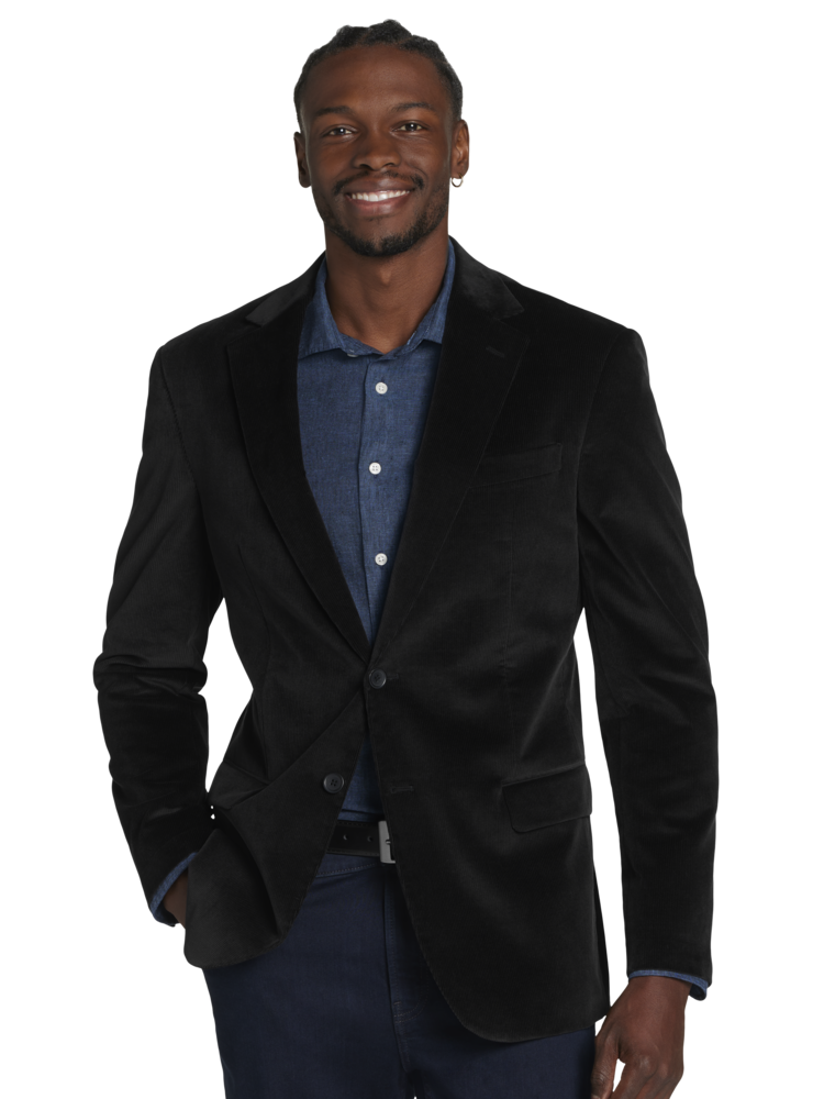 Black sports coat clearance
