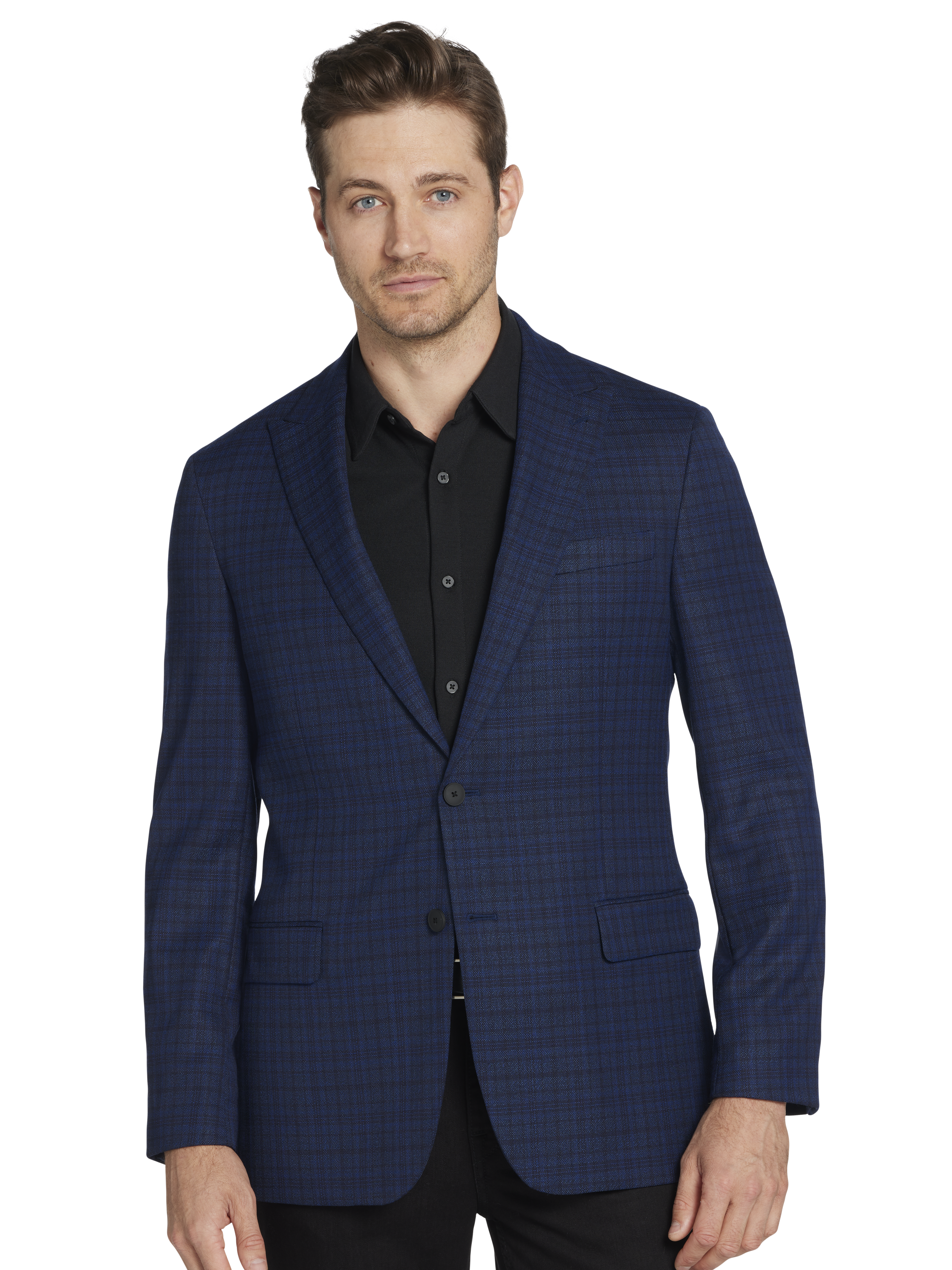 Awearness Kenneth Cole Veston Sport Chillflex Quadrillé À Coupe