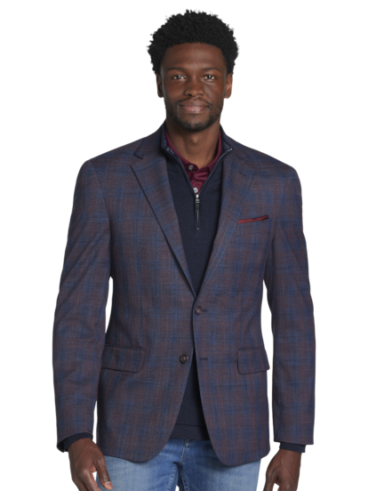 Wine sport coat online