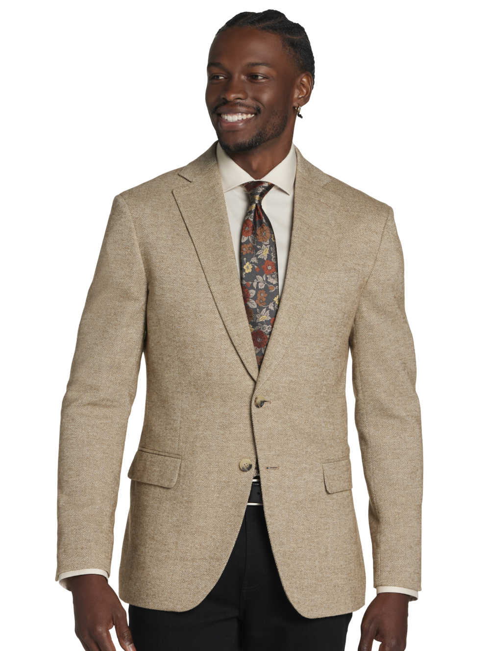 Pronto Uomo Veston Sport ?? Motif De Chevrons Coupe Moderne | Hommes's Vestons et blazers sport 