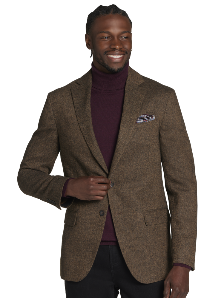 Herringbone Sport Coats Blazers for Men Sport Coats Moores Clothing