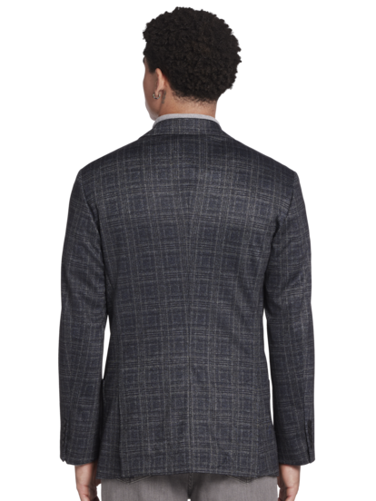 Awearness Kenneth Cole Slim Fit Plaid Sport Coat Men s Sport Coats Blazers Moores Clothing