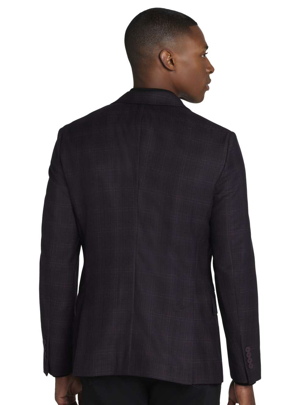 Calvin Klein Slim Fit Plaid Sport Coat Men's Sport Coats & Blazers