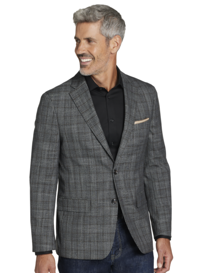 Tommy Hilfiger Modern Fit Plaid Sport Coat Men s Sport Coats Blazers Moores Clothing