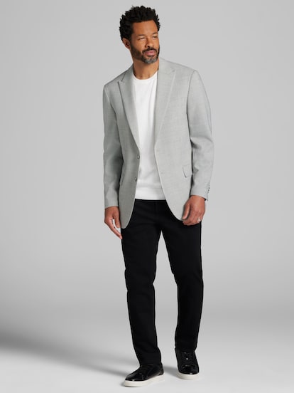 Awearness Kenneth Cole Veston Sport Pied-de-poule À Coupe Moderne