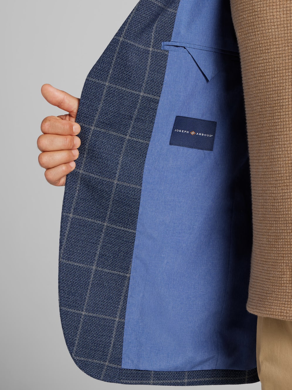 Joseph Abboud Classic Fit Windowpane Plaid Sport Coat | Men's | Moores ...