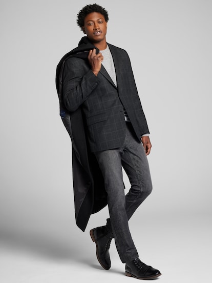 ジャケット・アウター THE CRIMIE 2025ss OVERSIZED SETUP SUIT Awearness Kenneth Cole Chillflex Modern Fit Windowpane Plaid Sport