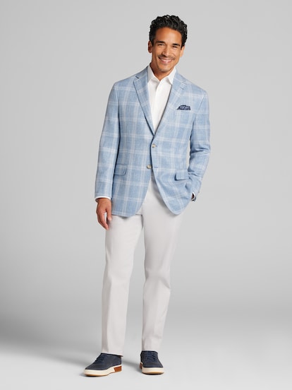 Joseph Abboud Modern Fit Plaid Sport Coat | Men's Sport Coats