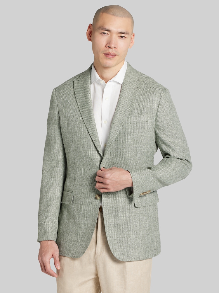 sachin and babi light blue dress Mens Casual Blazer Fit Suit Two Button Coat Jackets Suit main image 1