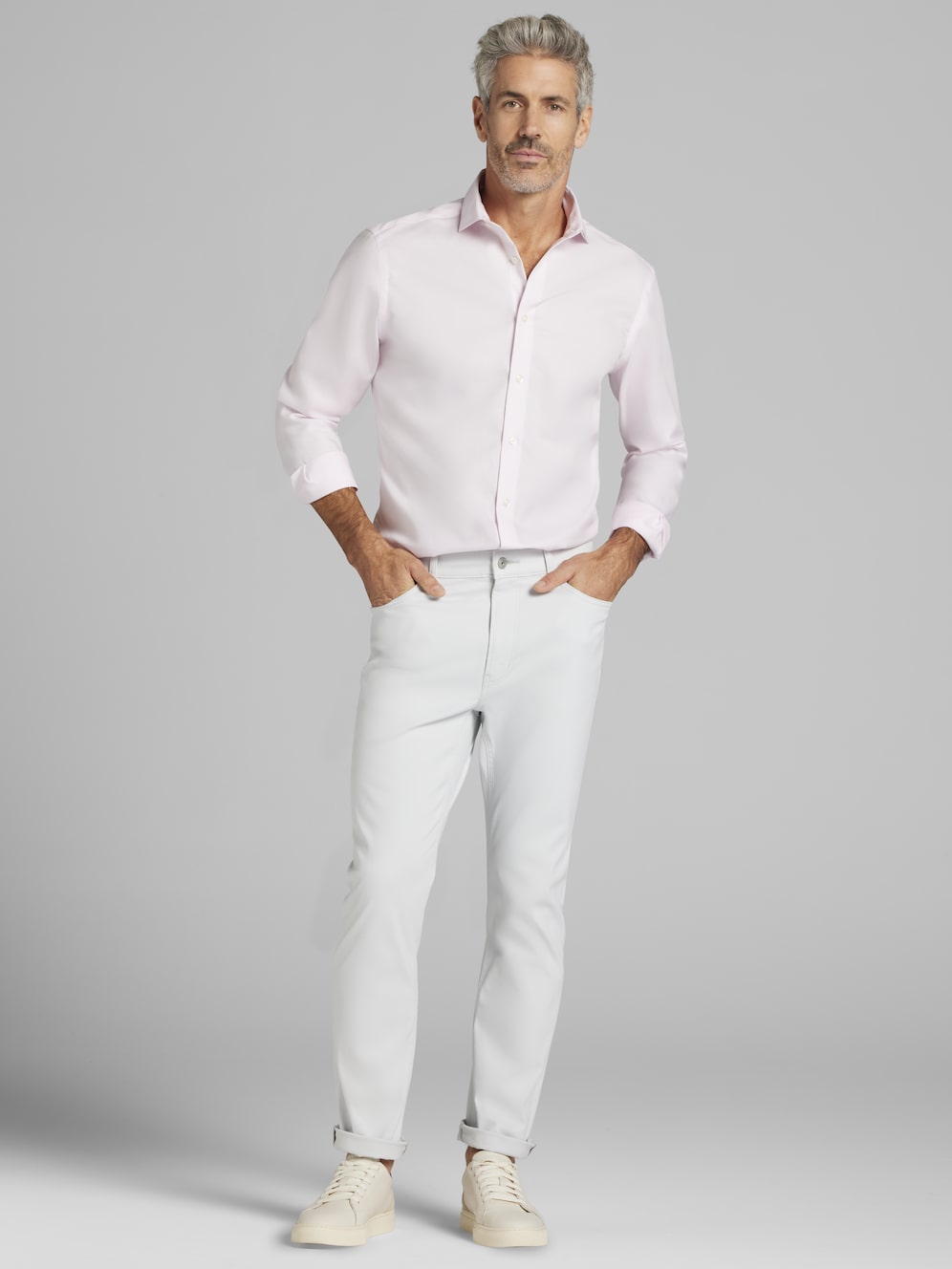 Joseph Abboud Slim Fit Comfort Stretch 5-pocket Pants | Men's Pants ...