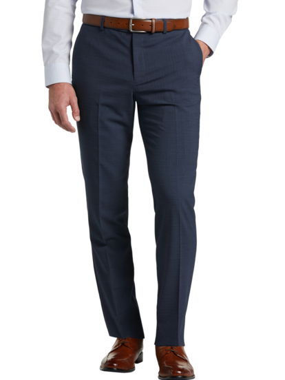 Performance Dress Pants (Navy - Tailored Slacks)