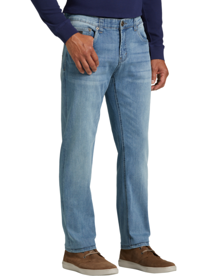 Straight Fit Stretch Jeans