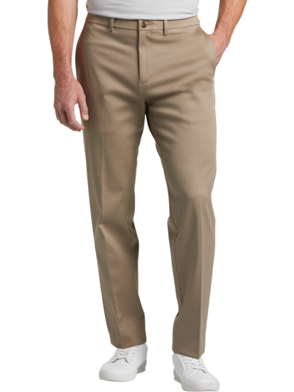 Haggar Iron Free Straight Fit Khaki Pants, Men's Pants