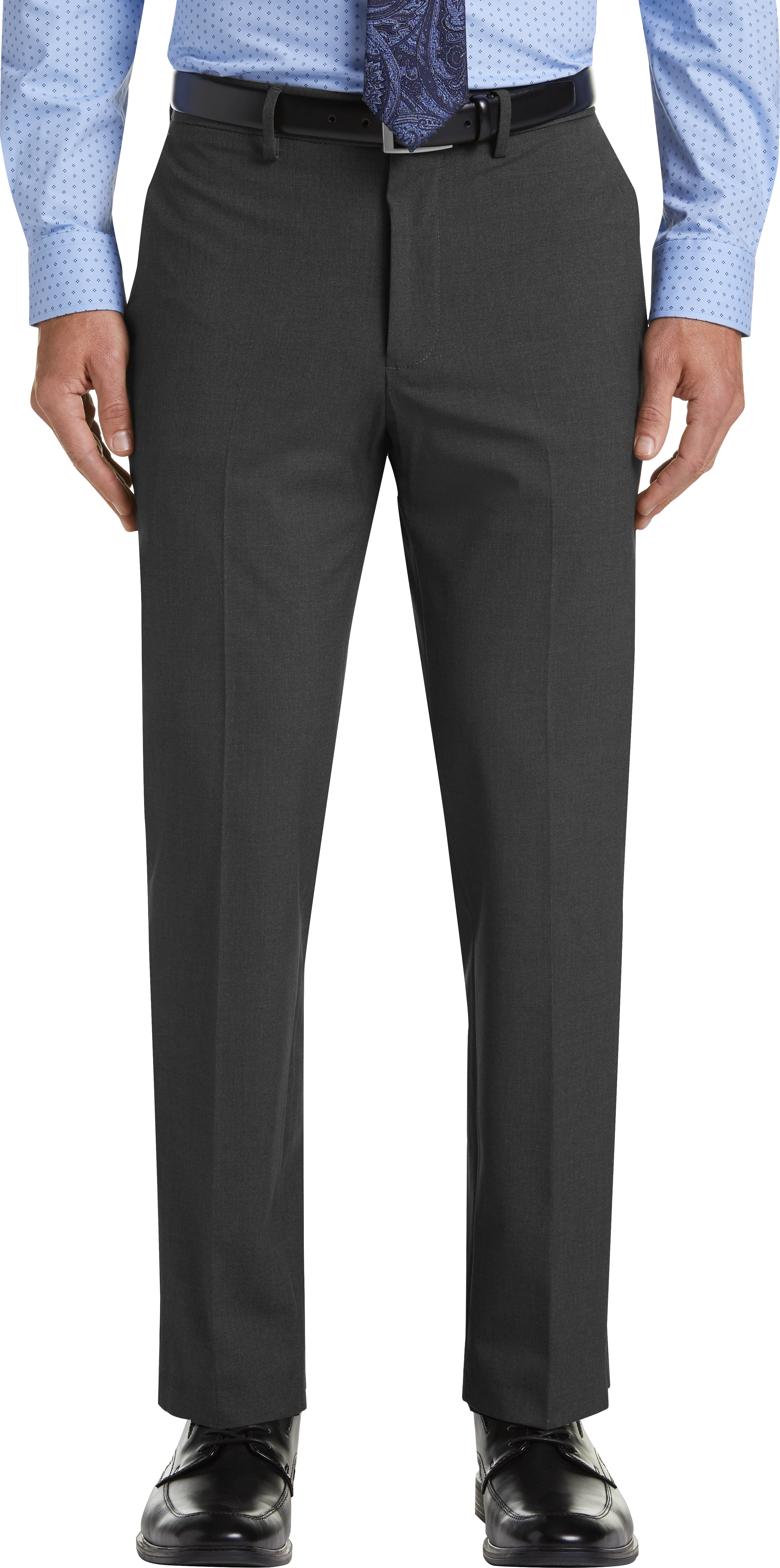 Plain Charcoal Grey Dress Pant, Legal Attire