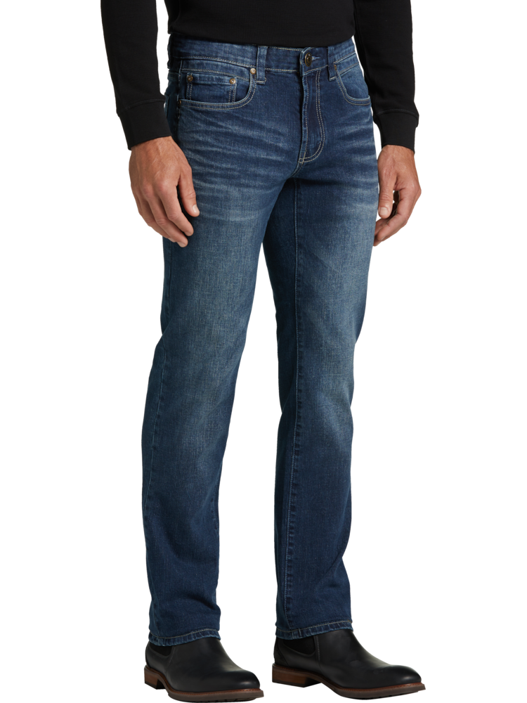 Dyed denim trousers (241M277PD3210C721003) for Man