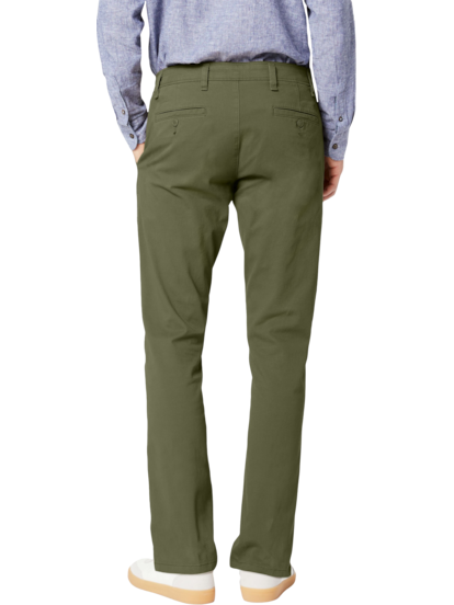 Pantalon Chino Dockers Signature Slim Fit - No Wrinkle, Stretch Confort | Pour Homme, Entretien Facile