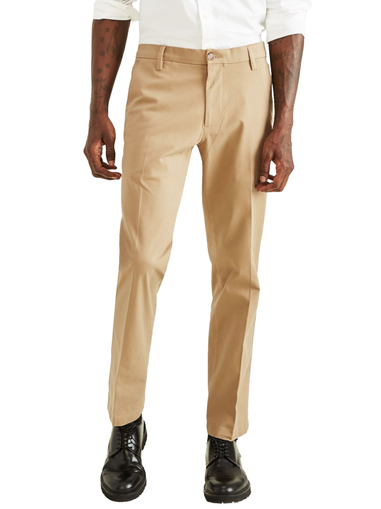 Slim black 2024 khaki pants