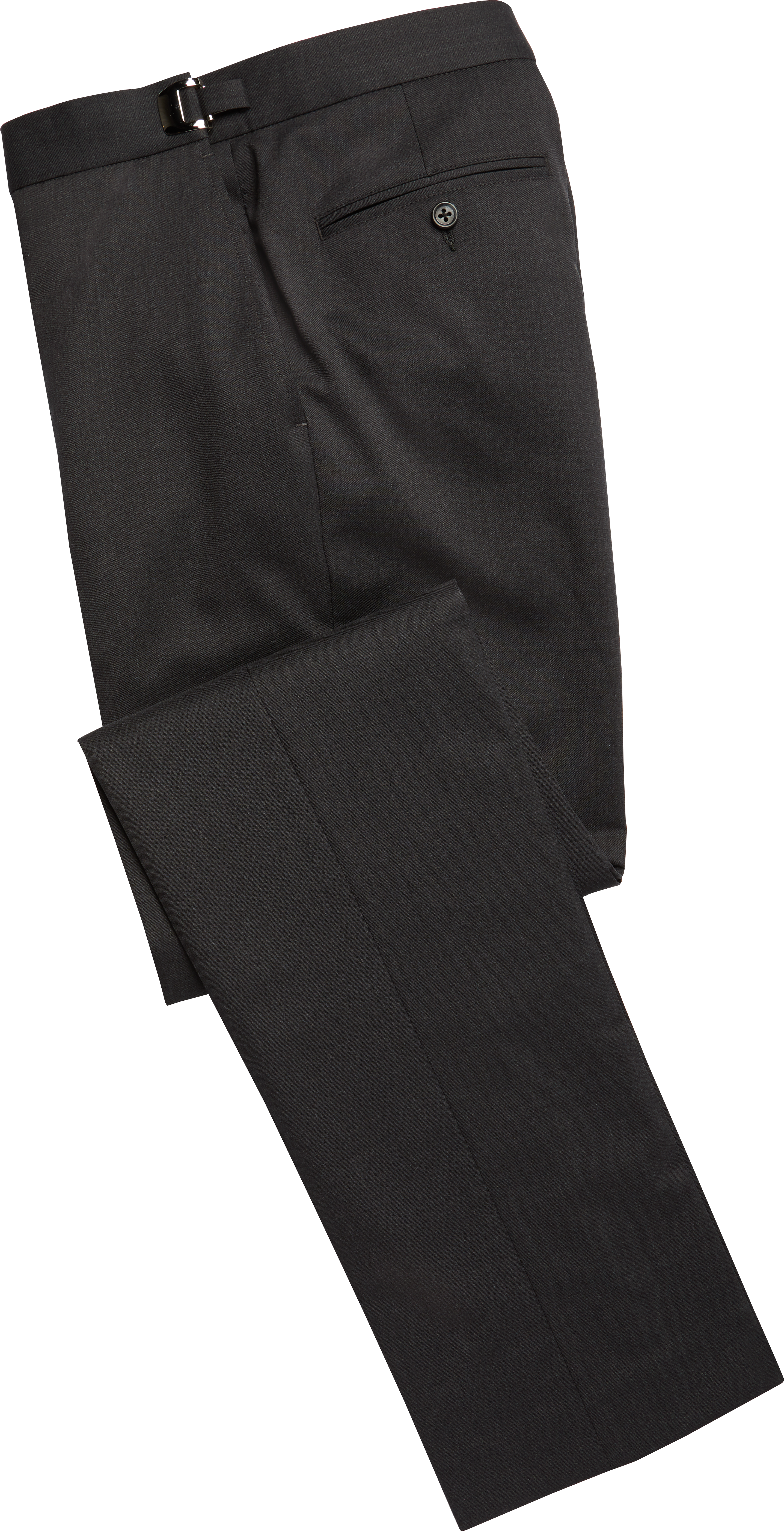 Pantalon Calvin Klein gris fusain sans pli à l’avant (2171)