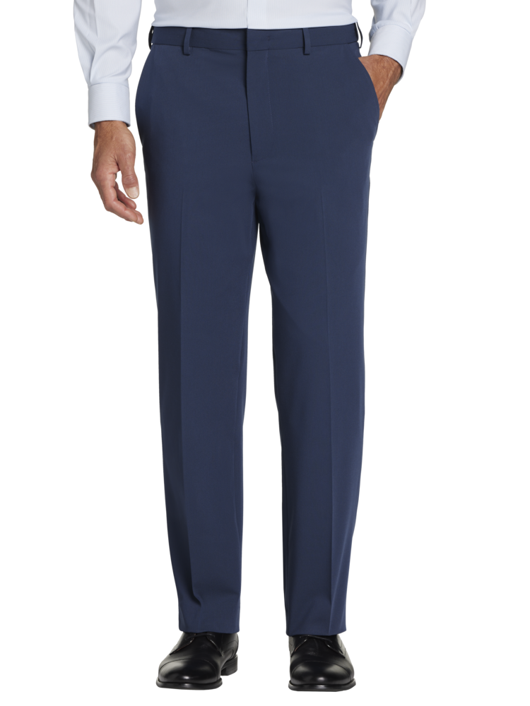 slim fit dress slacks White Stretch Euro Slim Fit Suit Pants