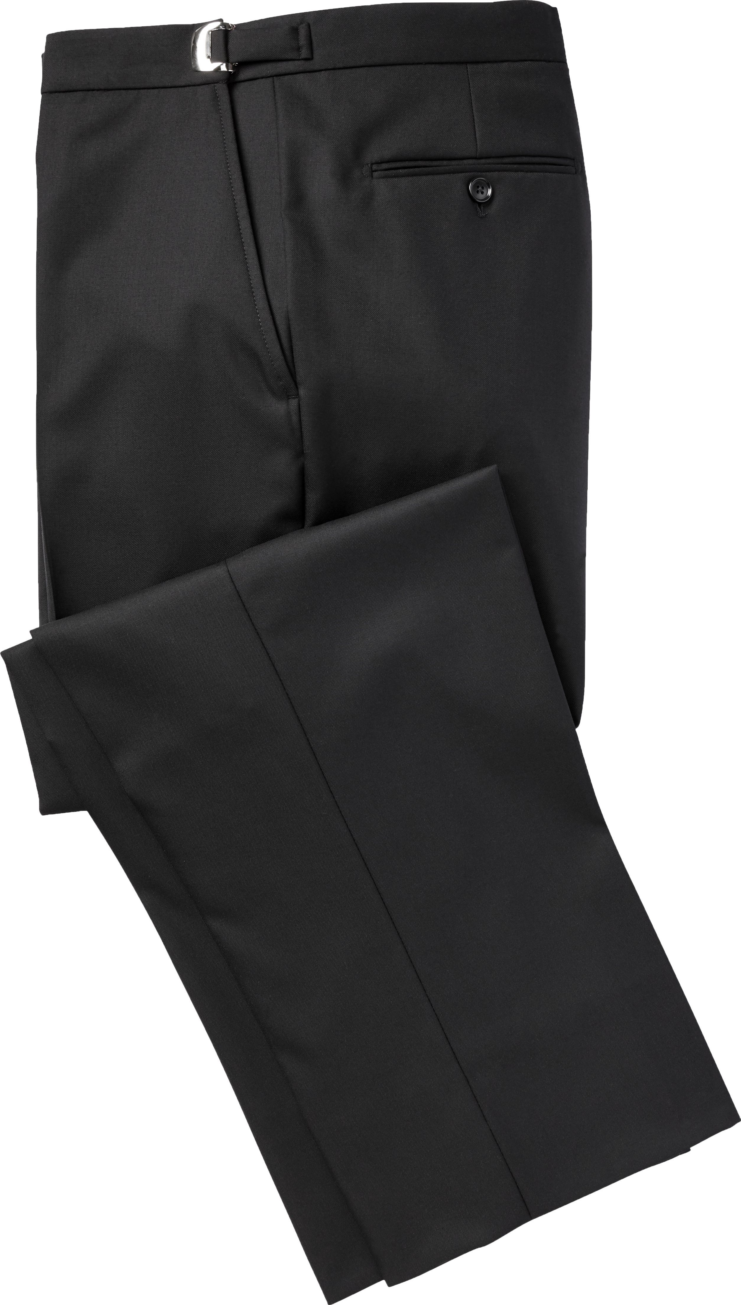Pronto Uomo Pantalon noir sans pli à l’avant (2965)