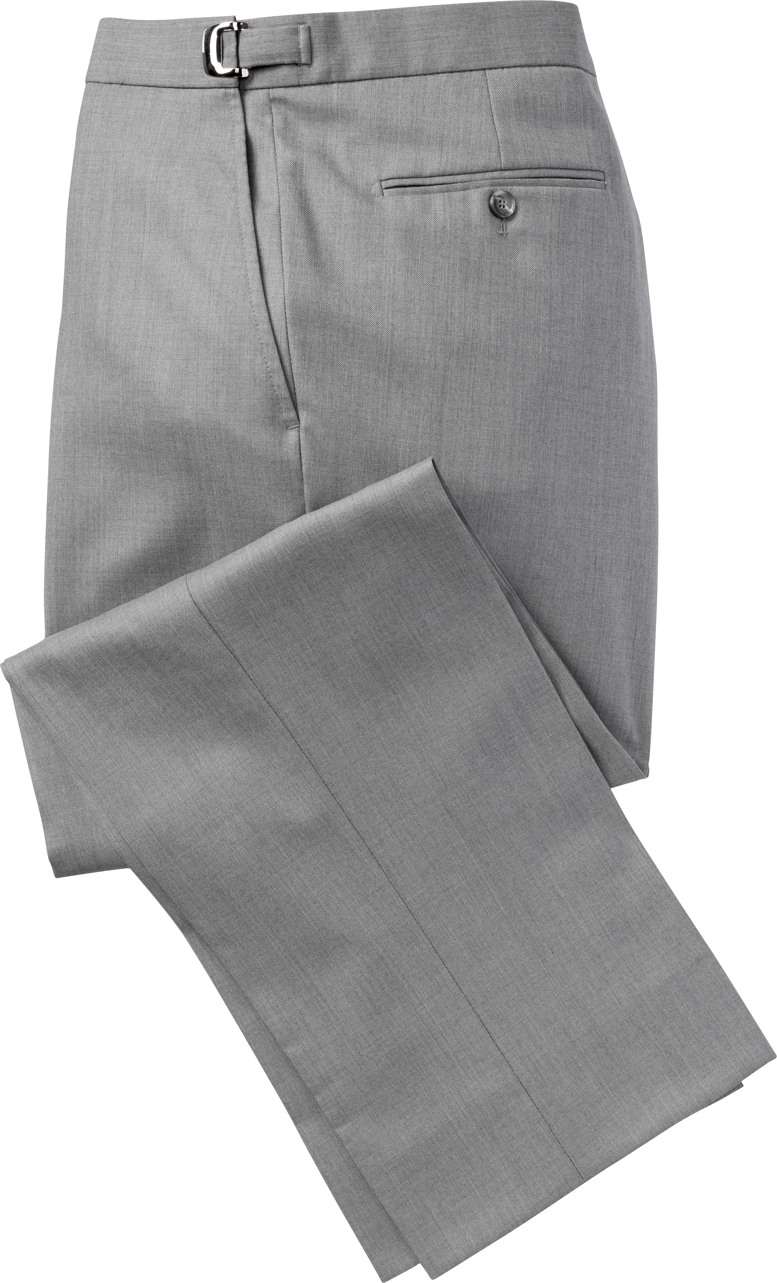 Pantalon Pronto Uomo gris sans pli à l'avant (2917)