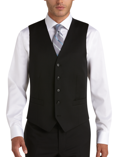 Man in suit vest sale