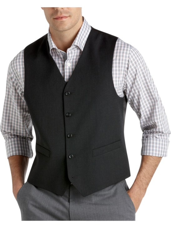 Pronto Uomo Platinum Modern Fit Suit Separate Vest | Men's Suits ...